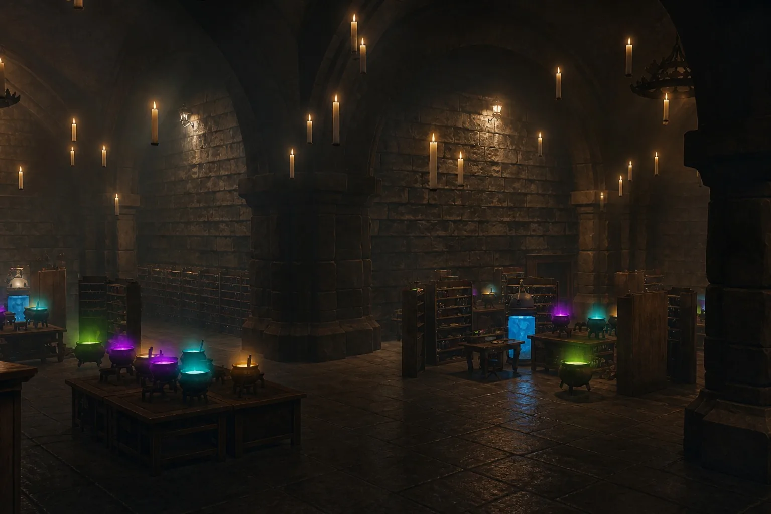 Laboratoire de potions de Mysteria